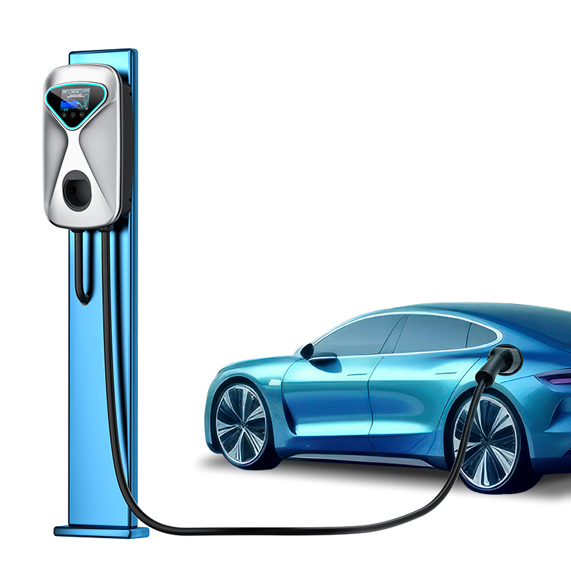 Fast Ev Charger - 新エネルギー7/11/22kW急速充電ポータブルスクリーン操作式EV充電器、EV車用充電パイルステーション