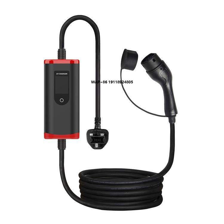 Type 2 Charger - 7kw タイプ2（IEC 62196）ポータブルEV充電器 32A EV充電器 ポータブルGBTモバイルEV充電器