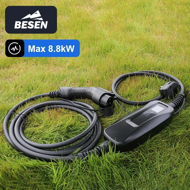 BESEN 8.8kW ポータブル タイプ1 EV充電器 単 - Portable Ev Charger のレビューと価格
