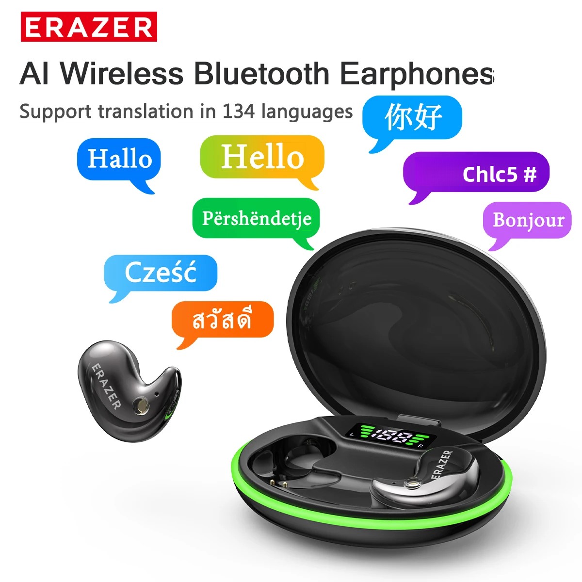 EARZER XF58 インイヤー型Bluetoothヘッド - Type 2 Charger のレビューと価格