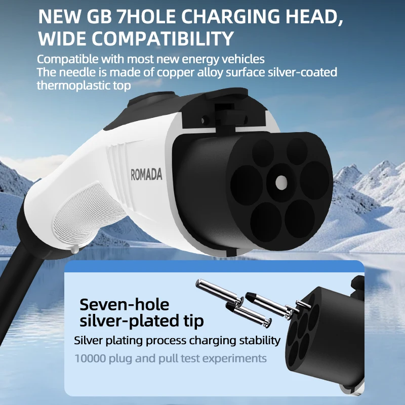 電気自動車用 7KW 32A EV ポータブル充電器 3M  - Ev Charger Adapter のレビューと価格