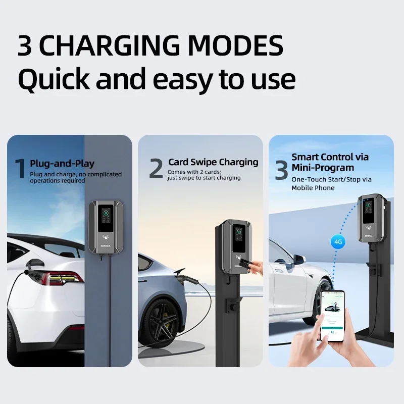 ROMADA AC 7KW EV充電ステーション 32A T - Ev Charging Cable のレビューと価格