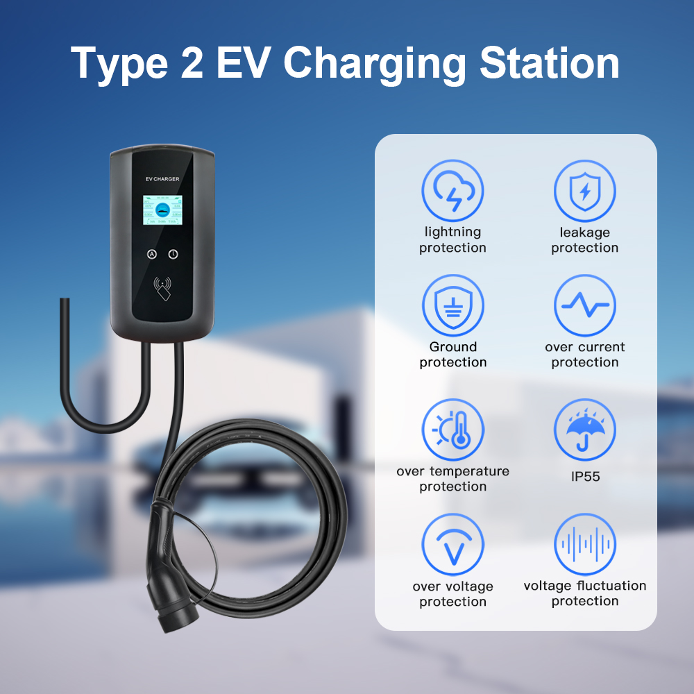 Kolanky-電気自動車充電器,ev充電ステーション,ウォ - Home Ev Charger のレビューと価格